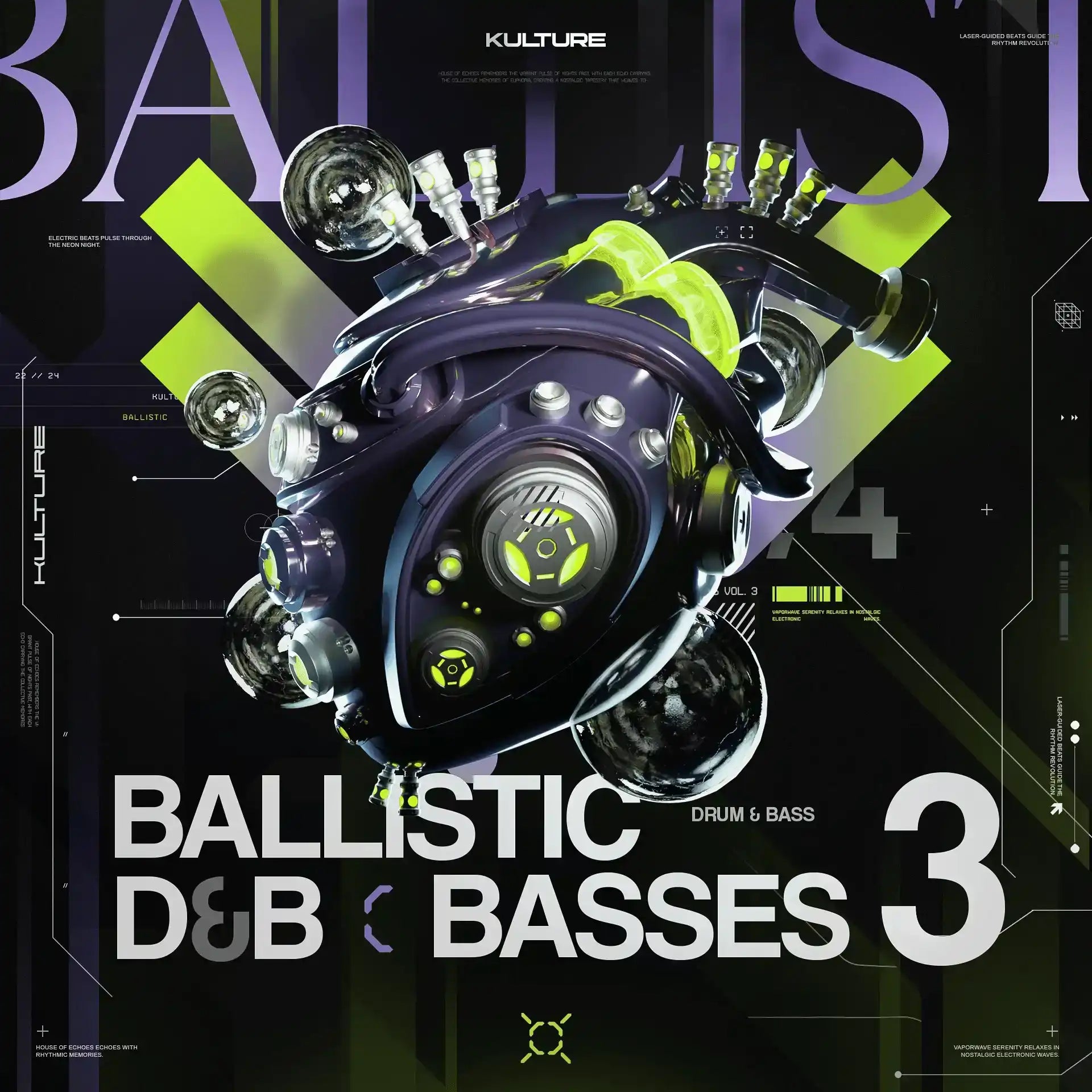 Ballistic DnB Basses (Vol. 3)