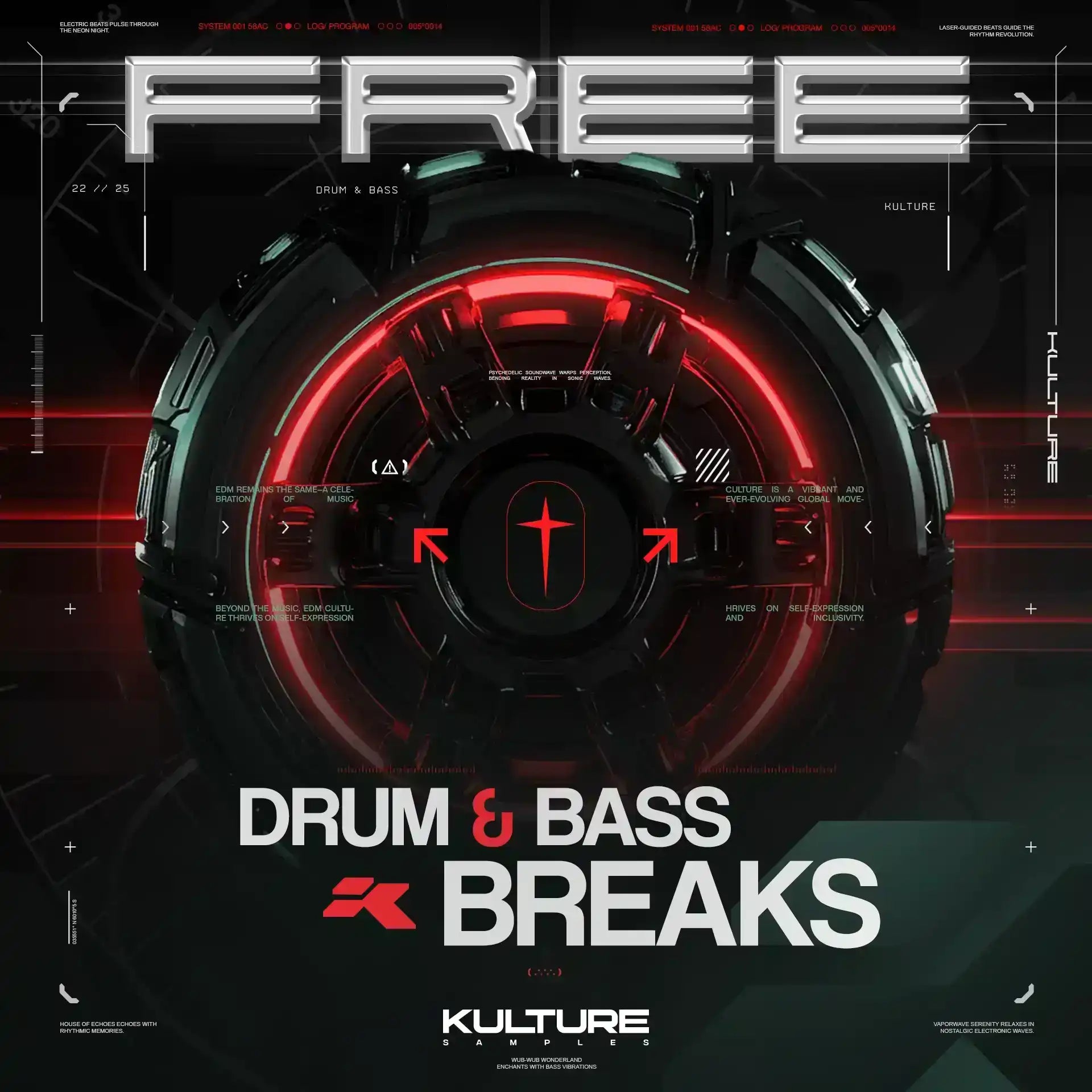 Free Drum & Bass Break Sample Pack
