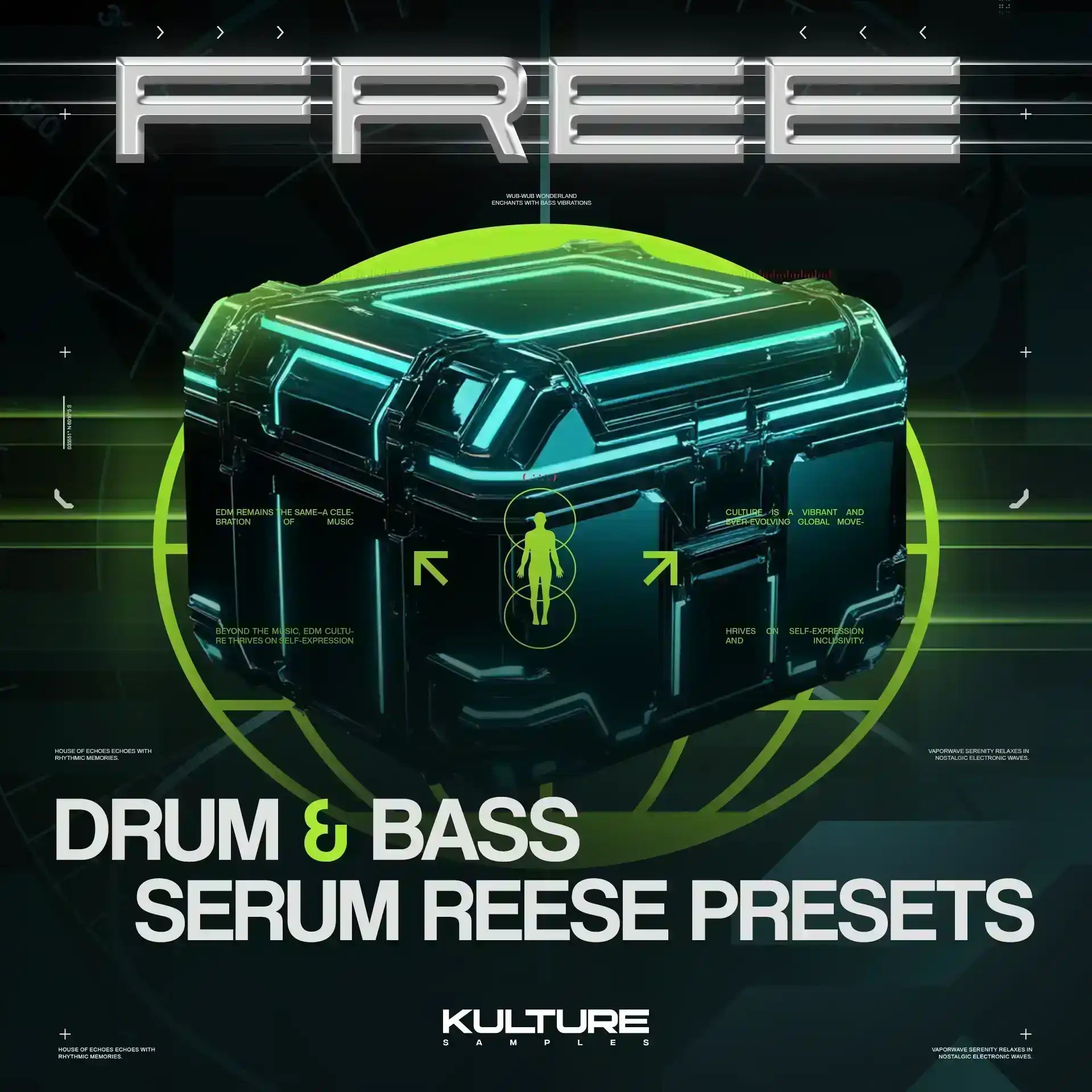 Free Drum & Bass Reese Serum Presets