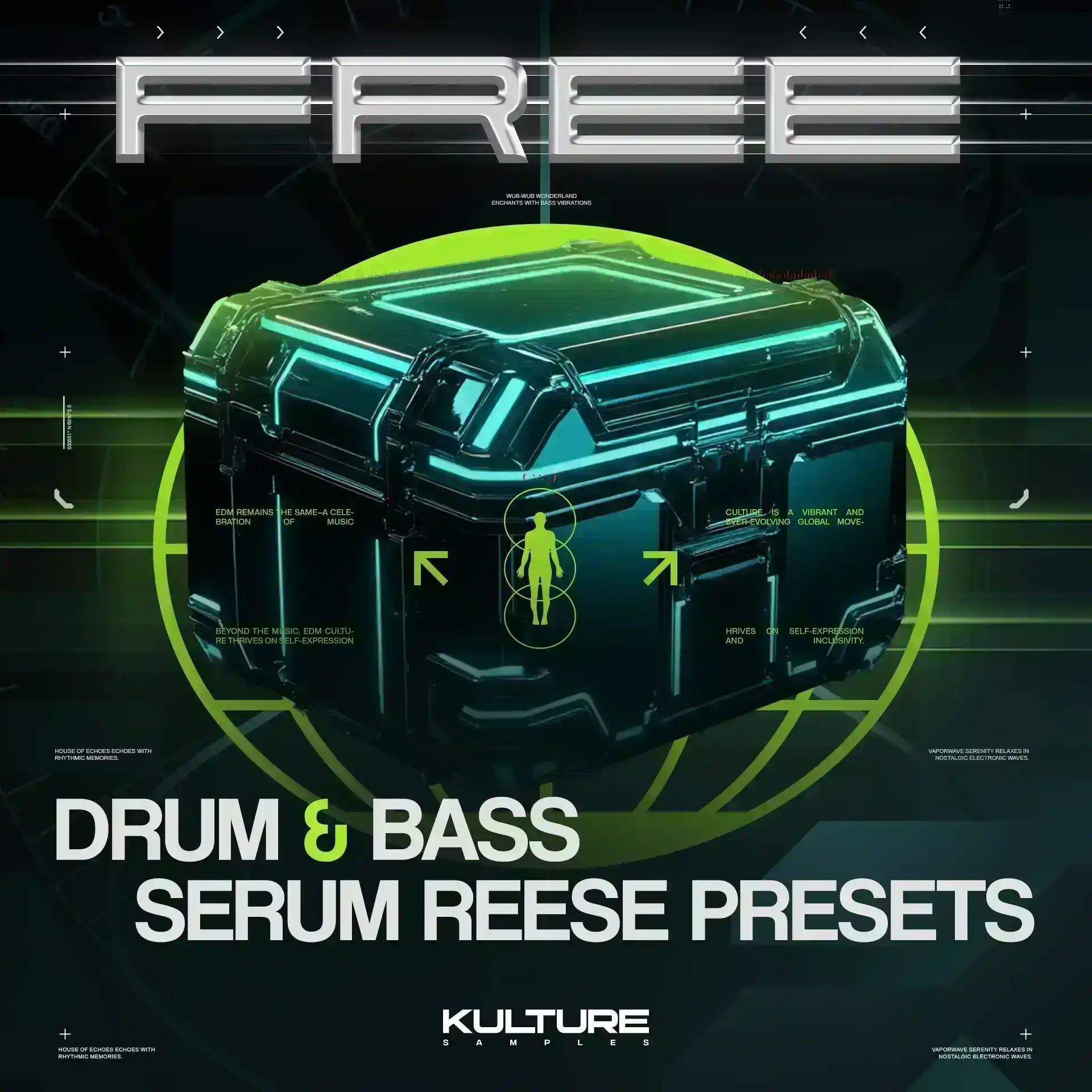 Free Drum & Bass Reese Serum Presets