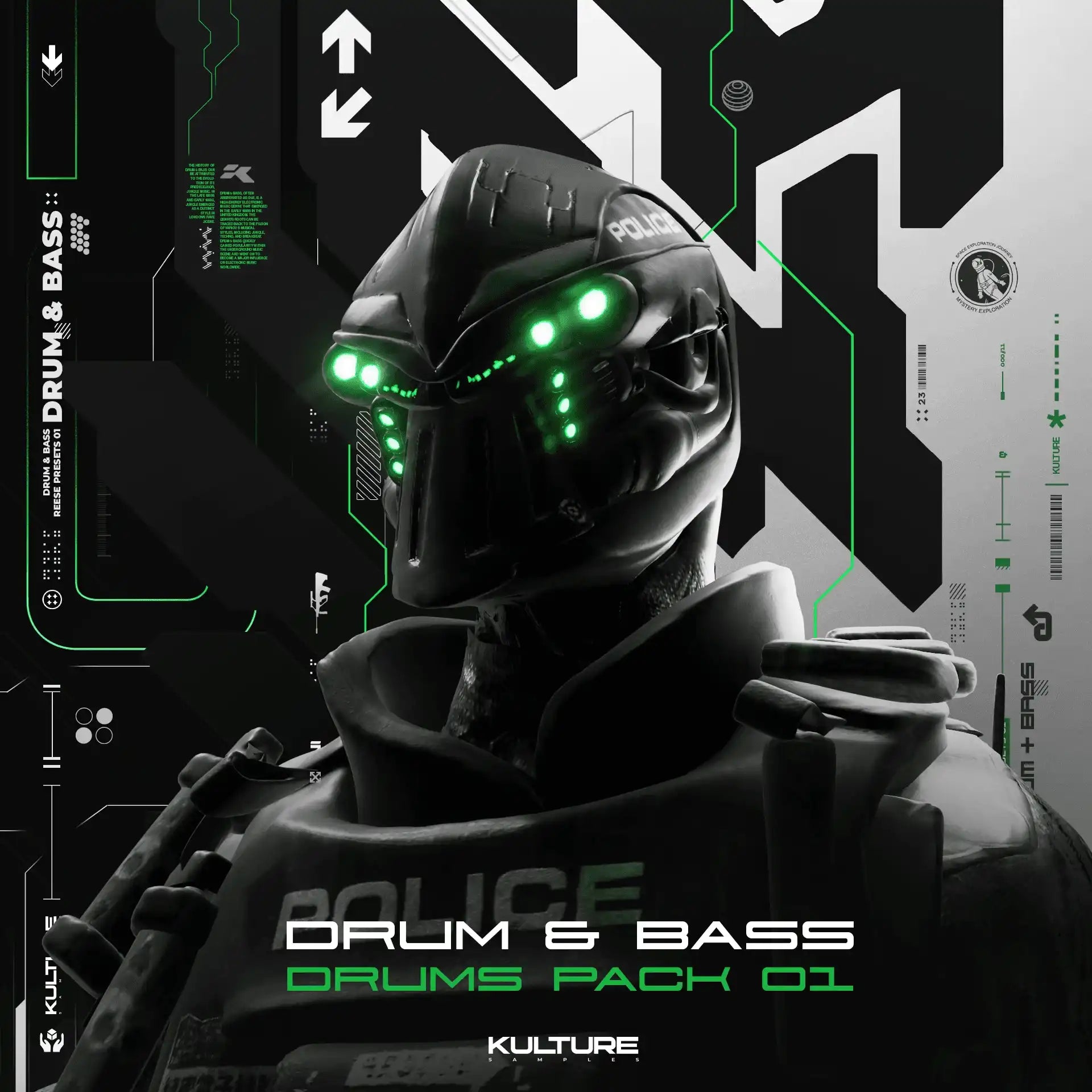 Drum & Bass Drum Loops & Oneshots (Vol. 1) - KULTURE