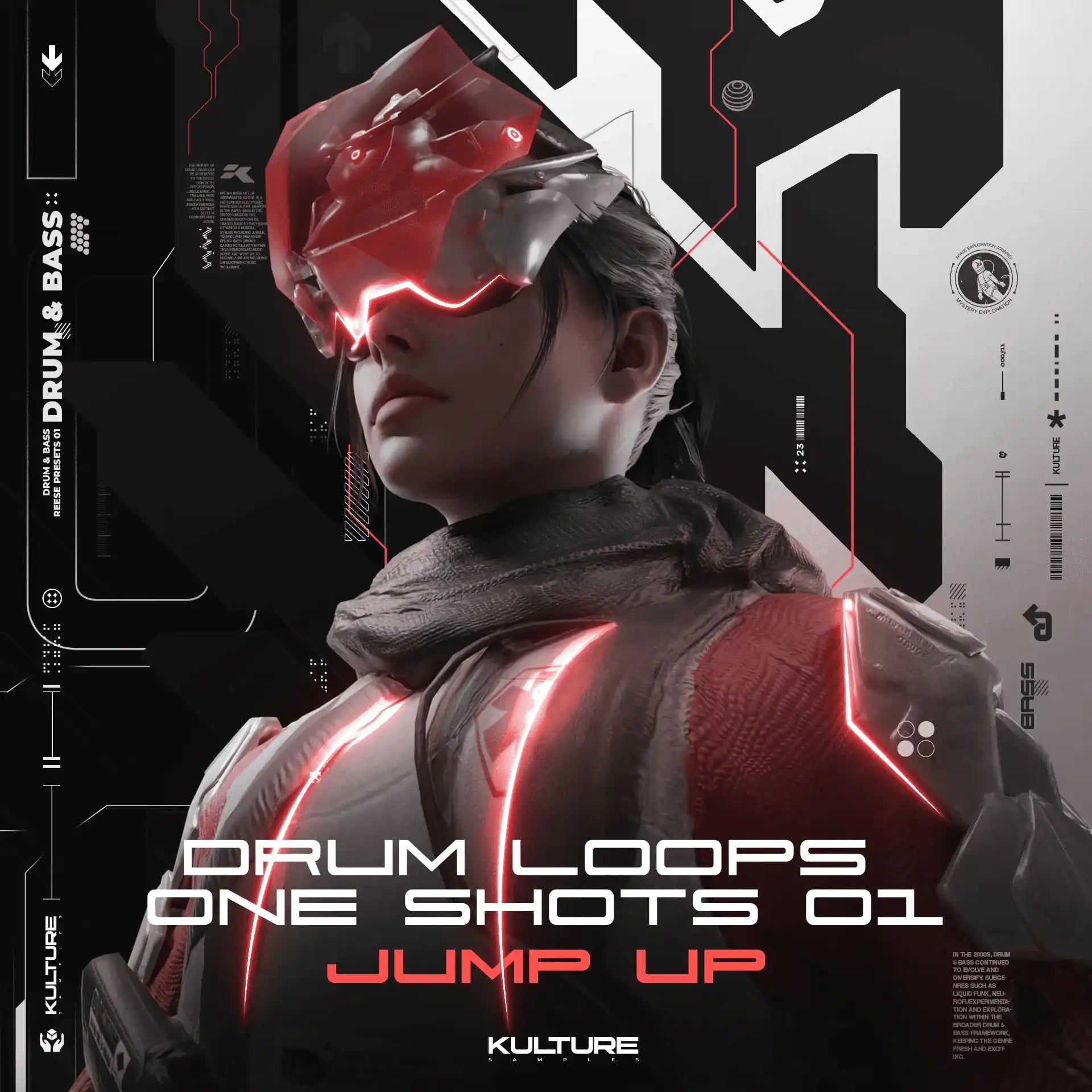Jump-Up DnB Drum Loops & Oneshots (Vol. 1) - KULTURE